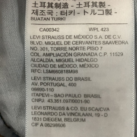 Levi’s Premium 721 High Rise Skinny Jeans. Size 26 - Picture 6 of 7